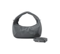 LES VISIONNAIRES Greta Bolsa de hombro Piel natural 20 cm gris