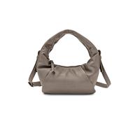 LES VISIONNAIRES Greta Bolsa de hombro Piel natural 23 cm gris