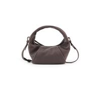 LES VISIONNAIRES Greta Bolsa de hombro Piel natural 23 cm gris