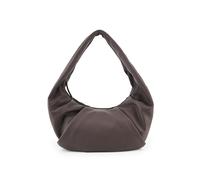 LES VISIONNAIRES Greta Bolsa de hombro Piel natural 37 cm gris