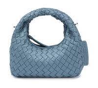 LES VISIONNAIRES Greta Micro weave Bolso Piel 20 cm azul