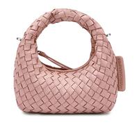 LES VISIONNAIRES Greta Micro weave Bolso Piel 20 cm rosa