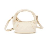 LES VISIONNAIRES Greta Mini Essential Bolso Piel 23 cm beige