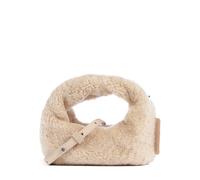 Les Visionnaires Greta Teddy Micro | Bandolera | beige | pelo