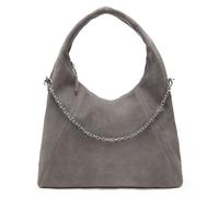 LES VISIONNAIRES Jade Cozy Chain Bolsa de hombro Piel 38 cm gris