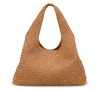LES VISIONNAIRES PAZ Weave Bolsa de hombro Piel 44 cm marrón