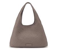 Les Visionnaires Paz Weave Bolso de mano de seda para mujer Cappuccino Beige