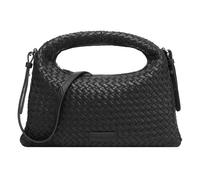 LES VISIONNAIRES Sadie Weave Bolsa de hombro Piel 37 cm negro