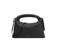 LES VISIONNAIRES Sadie Weave Bolsa de hombro Piel 37 cm negro