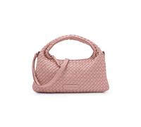 LES VISIONNAIRES Sadie Weave Bolsa de hombro Piel natural 37 cm rosa