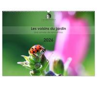 Les voisins du jardin - Une année de rencontres (Calendrier mural 2026 DIN A2 vertical), CALVENDO calendrier mensuel: Un calendrier tendre et coloré ... et fascinante des animaux de nos jardins.