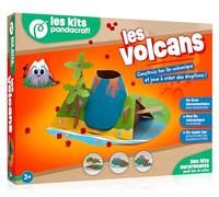 Les volcans dès 3 ans: Coffret avec 1 livre documentaire, 1 île volcanique à construire et 1 super jeu pour re-créer des éruptions à l'infini