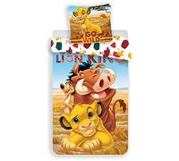 LesAccessoires Le ROI Lion - Juego de Funda nórdica Reversible (140 x 200 cm, Incluye Funda de Almohada de 65 x 65 cm)