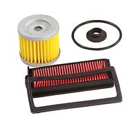 LESANGBAIHUODIAN Elemento de filtro de aire for motocicleta, filtros de aceite de motor, filtración compatible con ZONTES G1-125 G2-125 U-125 U1-125 U-150 U1-150 U-155 U1-155 125 (Color : A-full Set