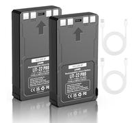 Lesaps Paquete de 2 baterías recargables LIT-22 de 7000 mAh para cámara SPYPOINT Trail