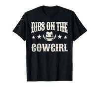 Lesbian Cowgirl - Dibs on the Cowgirl LGBTQ Pride Camiseta