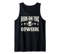 Lesbian Cowgirl - Dibs on the Cowgirl LGBTQ Pride Camiseta sin Mangas