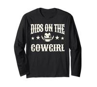 Lesbian Cowgirl - Dibs on the Cowgirl LGBTQ Pride Manga Larga