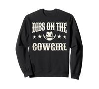 Lesbian Cowgirl - Dibs on the Cowgirl LGBTQ Pride Sudadera