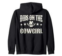 Lesbian Cowgirl - Dibs on the Cowgirl LGBTQ Pride Sudadera con Capucha