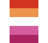 Lesbian Pride Flag Notebook: lgbtq+ lined journal for office school gift