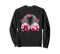 Lesbian Valentines Gnomes For Her Cute Pink GNOME Love Sudadera