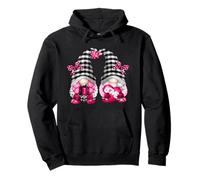 Lesbian Valentines Gnomes For Her Cute Pink GNOME Love Sudadera con Capucha