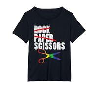 Lesbiana Divertida, Orgullo LGBTQ Camiseta, Mujer Tallas Grandes, Negro, 6XL Grande