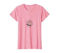 Lesbianas Comen ¿Qué? Dieta de mariscos Divertido Amante de Las ostras Camiseta, Mujer, Rosado, M