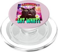 Lesbianas comen qué? (Divertido gráfico de Gato Gay LGBTQ) PopSockets PopGrip para MagSafe