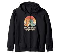 Lesbianas Dinosaur Squad Divertido Inapropiado Lindo LGBTQ Sudadera con Capucha