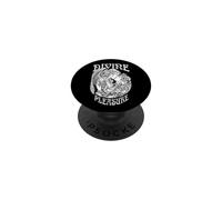Lesbianas Sapphic Angel Kiss Divino Placer Orgullo Gay LGBT PopSockets PopGrip Adhesivo