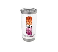 Lesbianas vamos a aclarar una cosa que no soy Vaso térmico de acero inoxidable de doble pared
