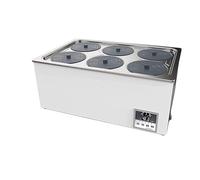 LESBJFDM BañO MaríA Digital De Laboratorio Calentador De Agua EléCtrico De Temperatura Constante con Pantalla Digital BañO De Agua Hirviendo Antiseco De Acero Inoxidable For Laboratorio Pantalla LED