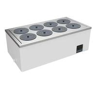 LESBJFDM BañO MaríA Digital De Laboratorio Calentador De Agua EléCtrico De Temperatura Constante con Pantalla Digital BañO De Agua Hirviendo Antiseco De Acero Inoxidable For Laboratorio Pantalla LED