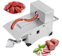 LESBJFDM Máquina Anudadora Eléctrica De Salchichas, Máquina Atadora De Salchichas Manual De 0 a 45 Mm, Enlazadora De Salchichas Eléctrica, Anudadora De Acero Inoxidable, Máquina Atadora De Salchichas
