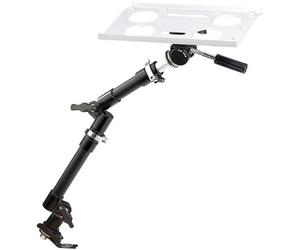 Lescars Ordenador portátil Soporte: Soporte Universal para portátil con trípode de cámara (Soporte para Laptop)