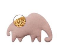 LESCHI Bolsa Semillas Microondas de 100% Algodón y Trigo Orgánicos, Saco Térmico de Semillas ideal para Dolores Menstruales, Cólicos y Dolor Abdominal, Saco de Semillas Leschifant, rosa