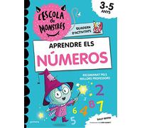 Escuela de Monstruos – Cuaderno de actividades: Aprender los NÚMEROS, matemáticas 3-5 años – Montena