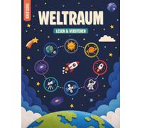Leseabenteuer Weltraum: Lesen lernen & verstehen für die 1. und 2. Klasse - 80 Lesetexte mit farbiger Silben-Hilfe und 240 Fragen zur Selbstkontrolle (Leseabenteuer Erstleser)