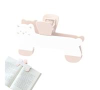 Lesebuch Clips - Multifunktionale Buchseitenhalter aus ABS | Praktische Lesehilfe für Schüler Lehrer & Leseratten | Robuste Buchseiten Klammern zur Seitenfixierung in Romanen Schulbüchern Notizhefte