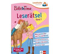 Lesefuchs Bibi & Tina: Leserätsel Lesestufe 1, Band 1: ab 6 Jahren, Mit farbigen Silben lesen lernen