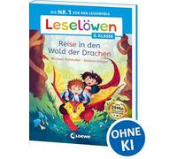 Leselöwen 2. Klasse - Reise in den Wald der Drachen: Die Nr. 1 für den Leseerfolg als praktische Broschurausgabe für unterwegs - Erstlesebuch mit Silbenfärbung für Kinder ab 7 Jahren