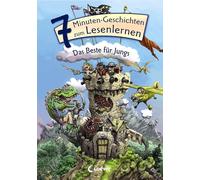 Leselöwen - Das Original - 7-Minuten-Geschichten zum Lesenlernen - Das Beste für Jungs: Erstlesebuch für Kinder ab 6 Jahre