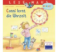 LESEMAUS 190: Conni lernt die Uhrzeit