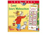 LESEMAUS 58: Conni feiert Weihnachten: Bilderbuchgeschichte für Kinder ab 3 mit tollem Extra für die Weihnachtspost