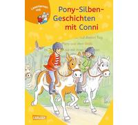 LESEMAUS zum Lesenlernen Sammelbände: Pony-Silben-Geschichten mit Conni: 3 Geschichten in 1 Band | Lesetexte mit farbiger Silbenmarkierung