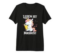 Lesen ist Magisch Einhorn Lesen Magische Lesewelt Kinder Camiseta Premium