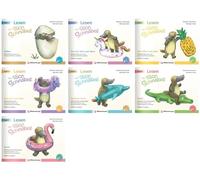 Lesen mit Rico Schnabel - Komplettbezug Hefte 1 bis 7 (Paket - silbierte Ausgabe): Selbstständig Lesen und Grundwortschatz trainieren