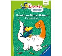 Leserabe - Rätselspaß - Punkt-zu-Punkt-Rätsel für Lesestarter (Vor-Lesestufe)